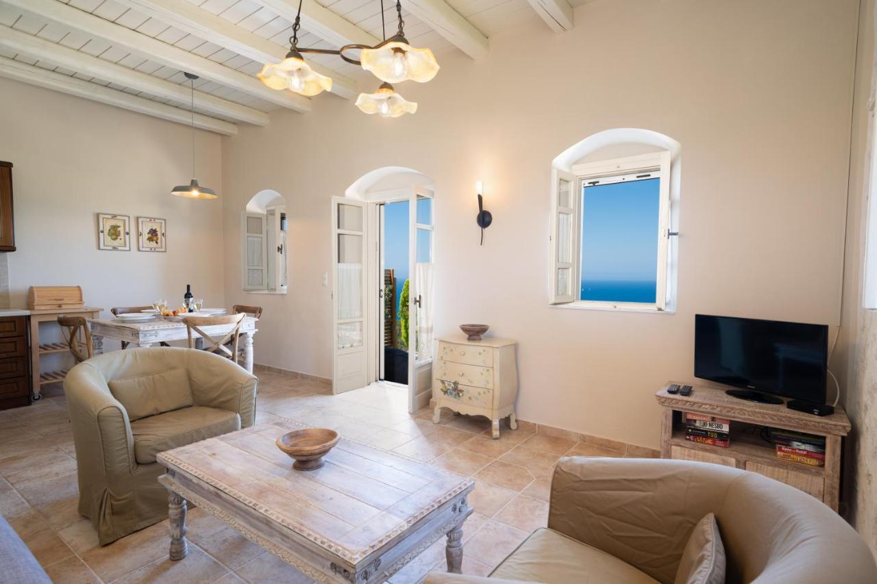 Blue Horizon Cottages Tzamarelata Exterior foto