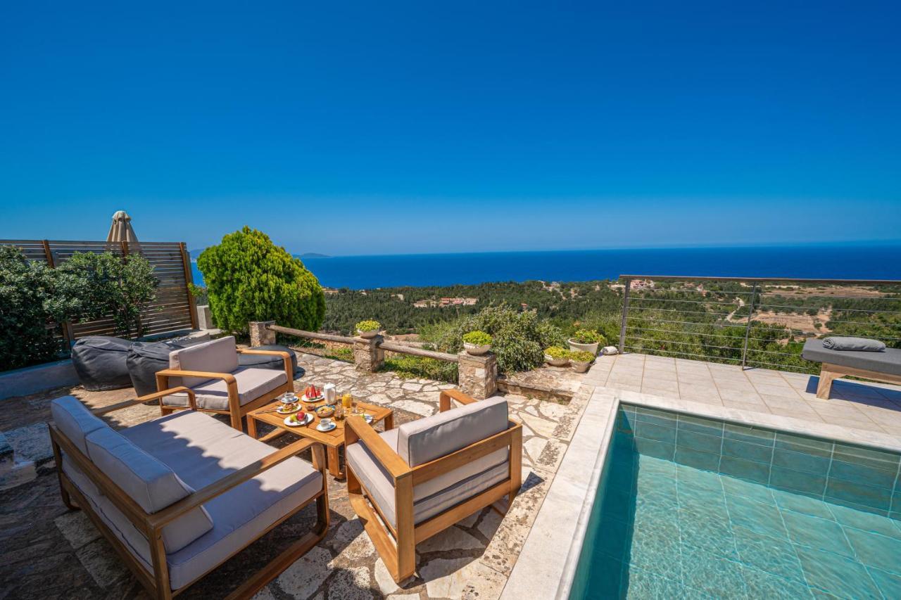 Blue Horizon Cottages Tzamarelata Exterior foto